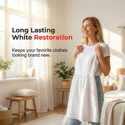 Laundry Whitening Deep Clean Sheets | Fix Yellowed Dingy Clothes