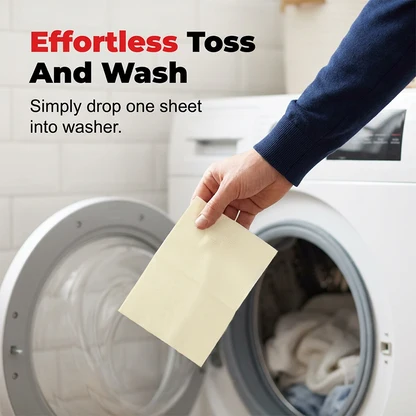 Laundry Whitening Deep Clean Sheets | Fix Yellowed Dingy Clothes