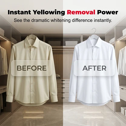 Laundry Whitening Deep Clean Sheets | Fix Yellowed Dingy Clothes