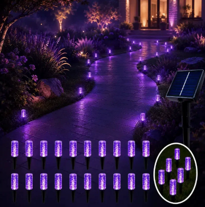 🔥 Limited 50% OFF 🔥 Solar Pathway Lights Outdoor Crystal Bubble
